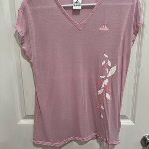 Adidas Pink Short Sleeve Tee